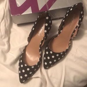 Lane Bryant black heels